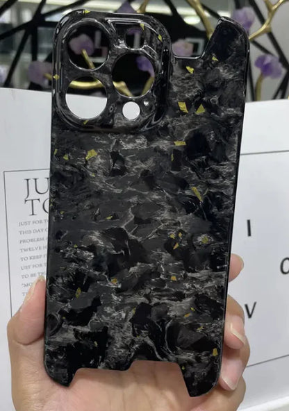 Forged Pattern Carbon Fiber Phone Shell