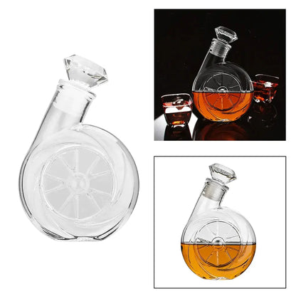 Retro Blower Shaped Wine Decanter